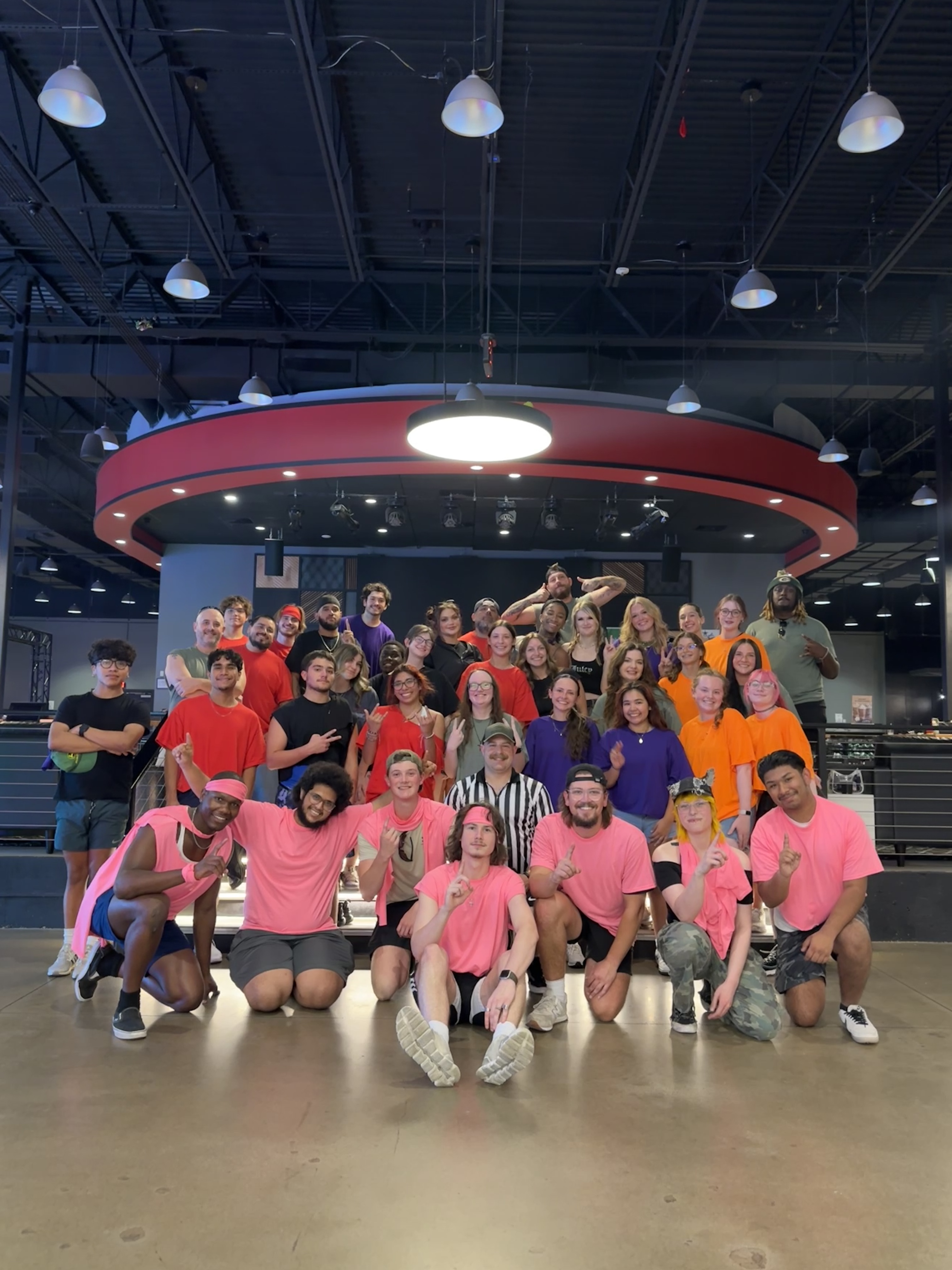 group photo of the andy b's staff 2025